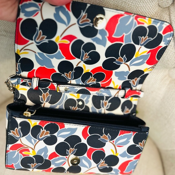 NEW Kate Spade Cameron Small Flap Crossbody Bag Breezy Floral Multiple - Picture 6 of 9
